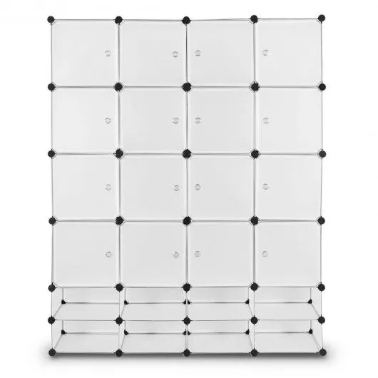 16 8 Cubes Portable Clothes Closet Storage Cabinet