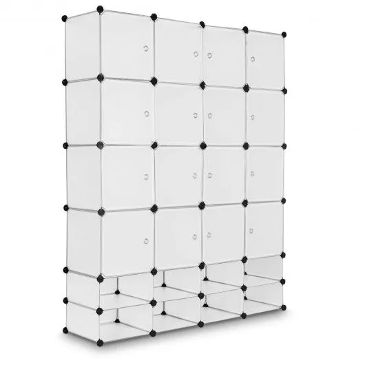 16 8 Cubes Portable Clothes Closet Storage Cabinet