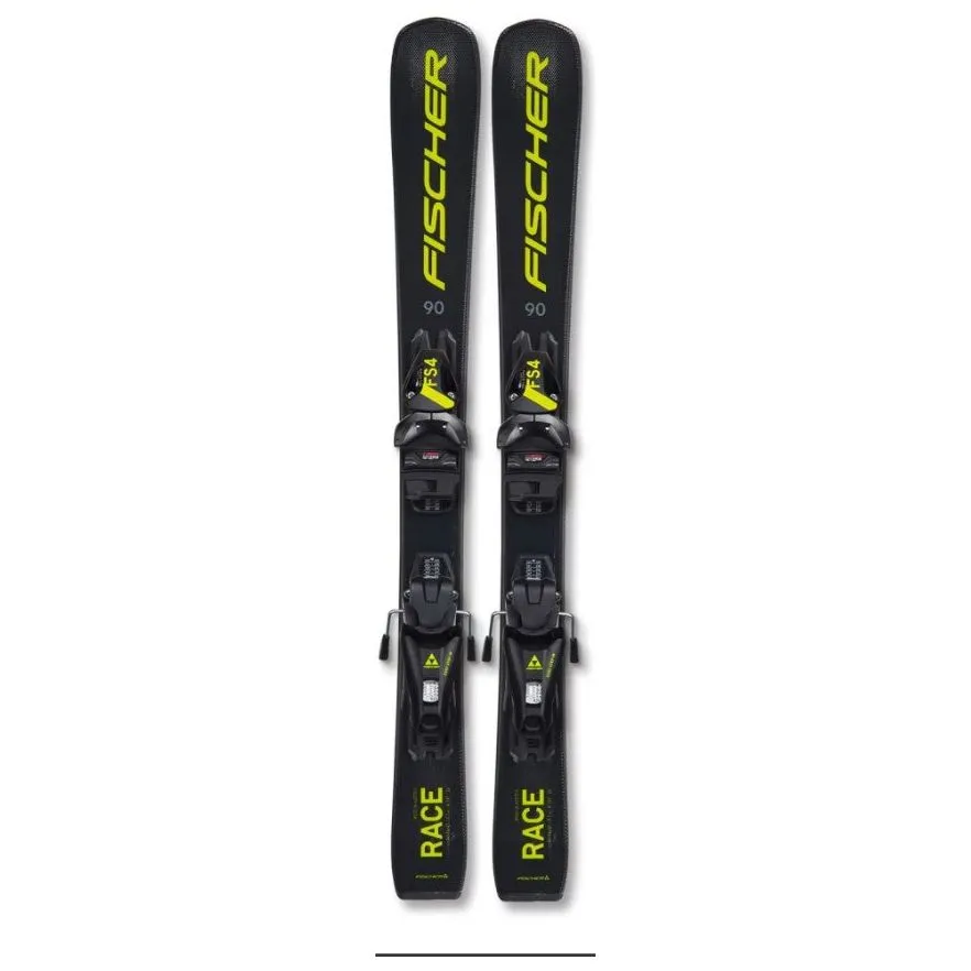 2023 Fischer RC4 Race Jr Skis w/ FJ4 Bindings