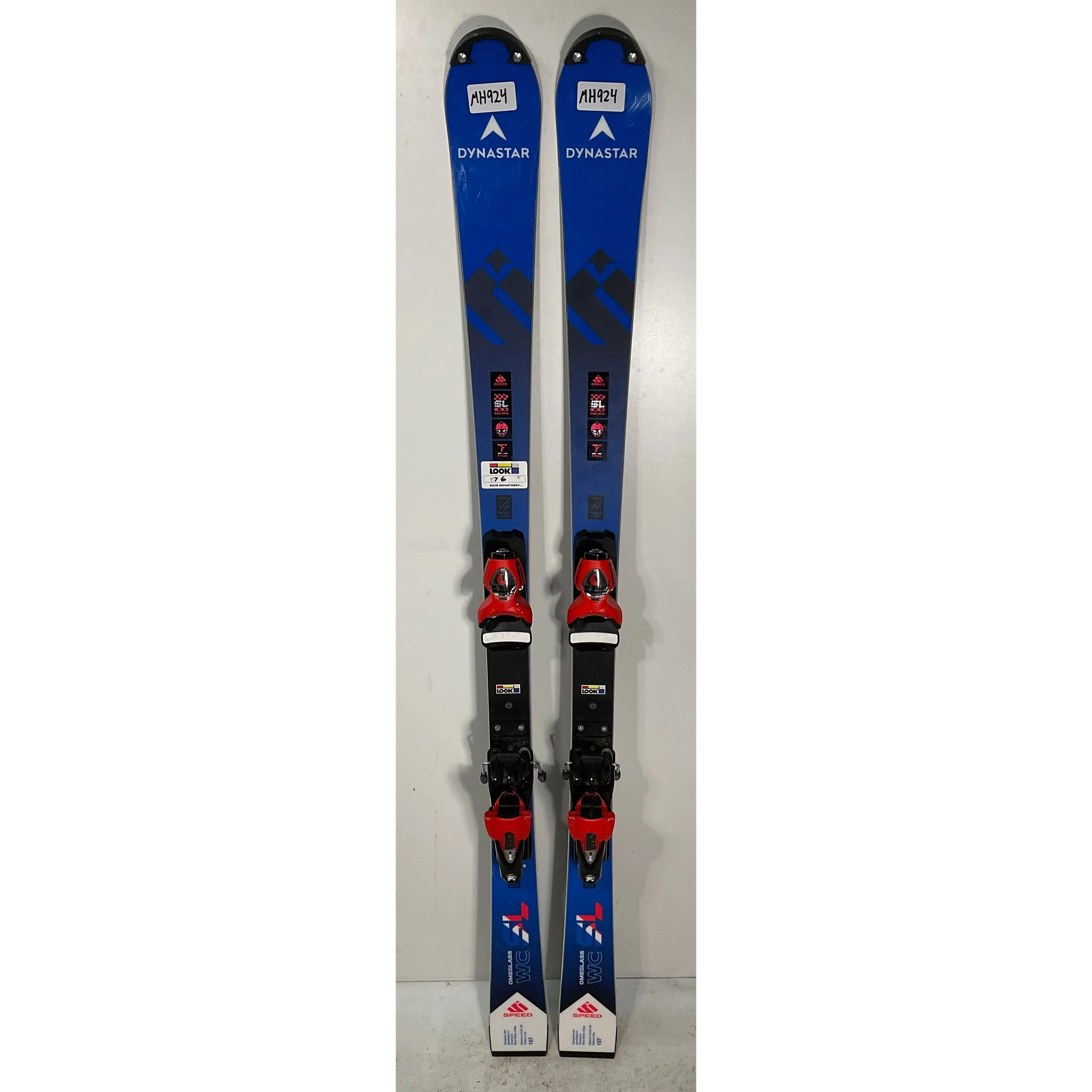 2025 Dynastar Speed Omeglass WC SL 157cm Skis w/ SPX15 Bindings