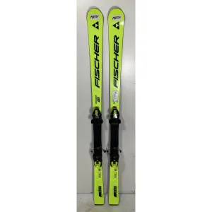 2025 Fischer RC4 GS 148cm Jr Skis w/ Z9 Bindings