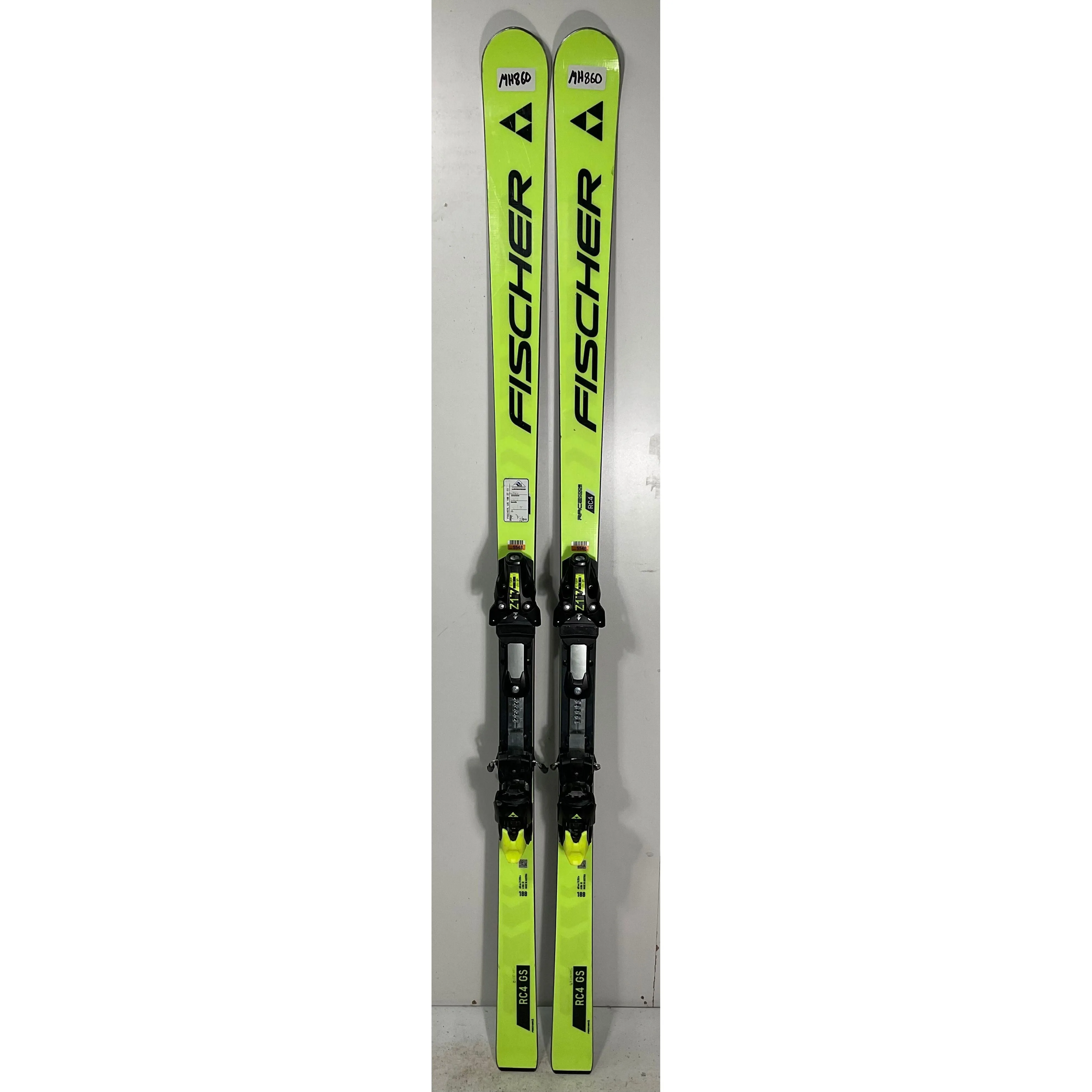 2025 Fischer RC4 GS 188cm Jr Skis w/ Z17 Bindings