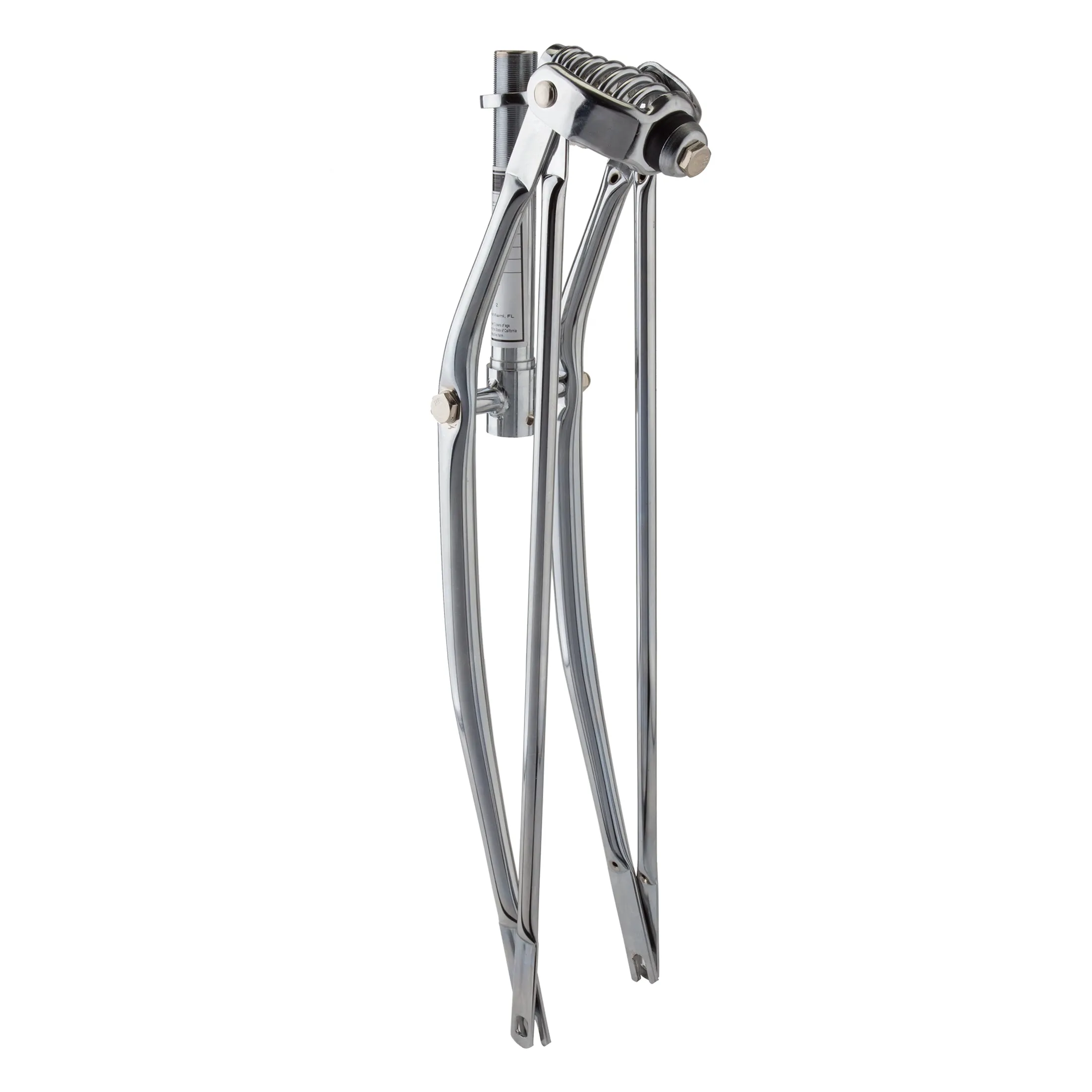 26 In Chrome Springer Beach cruiser Fork Low Rider - Live 4 Bikes