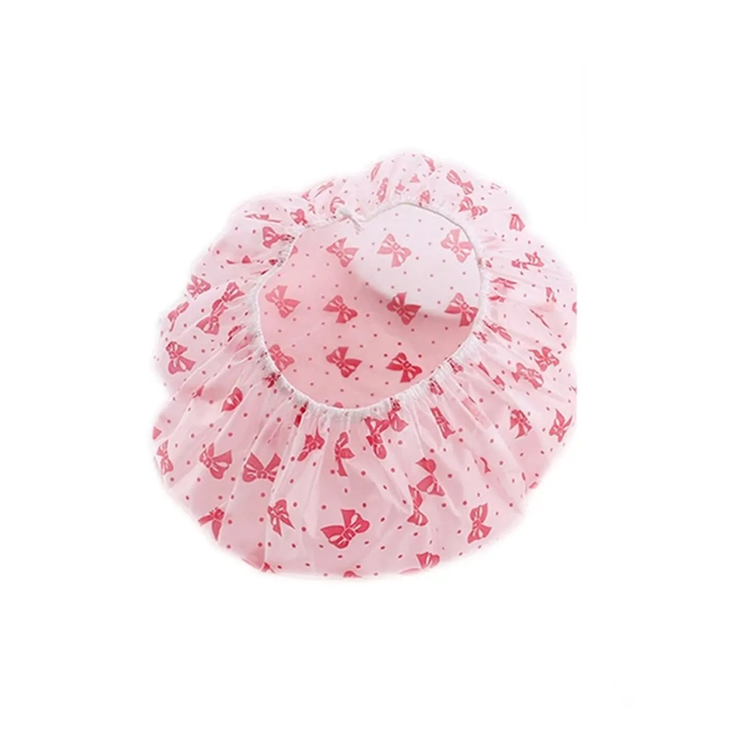 6042 Waterproof Shower Cap Reusable Bath Caps