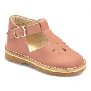 7151 - Salmon Sahara Leather Strap for Toddler/Girl by London Kids