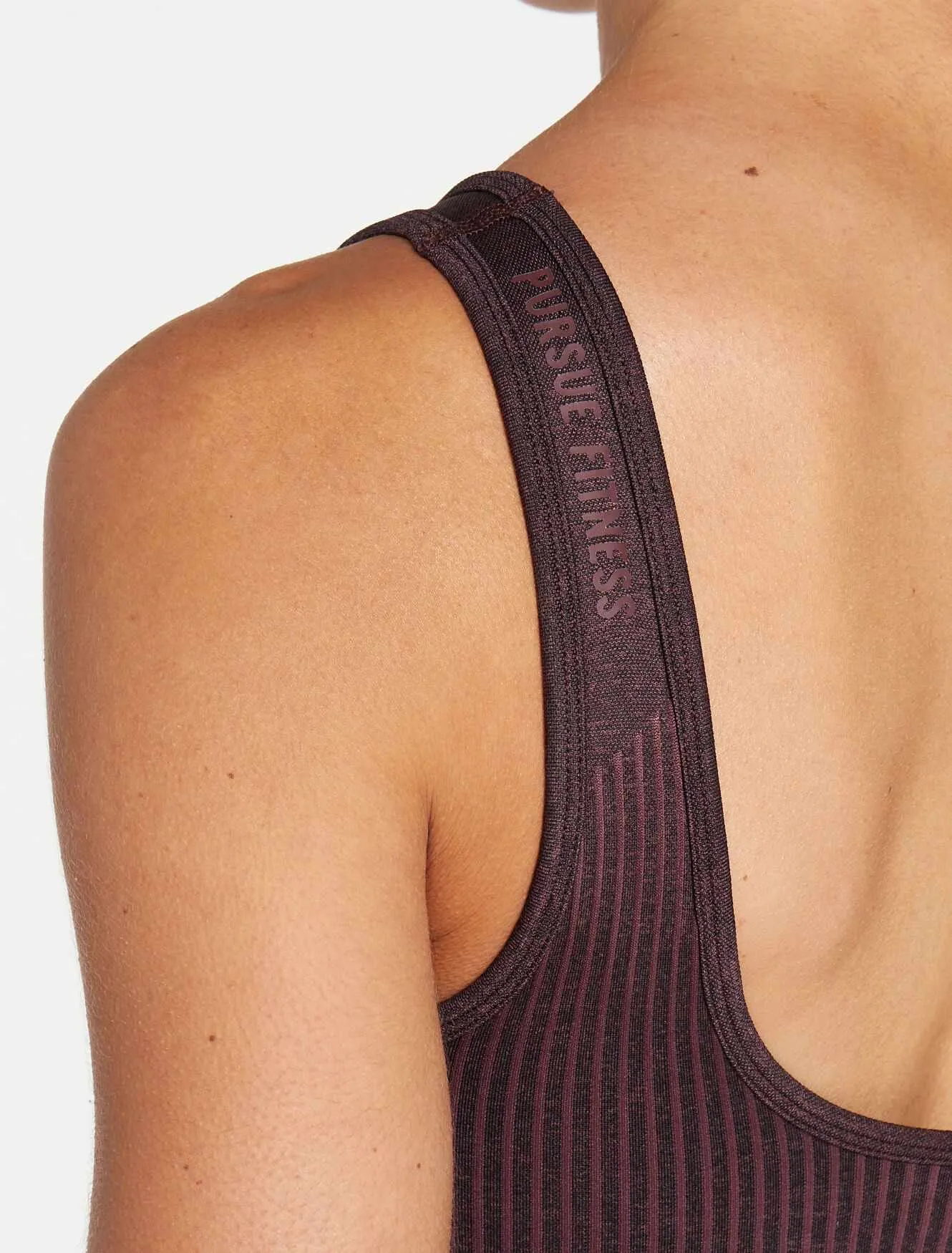 ADAPT Seamless Sports Bra - Black Cherry