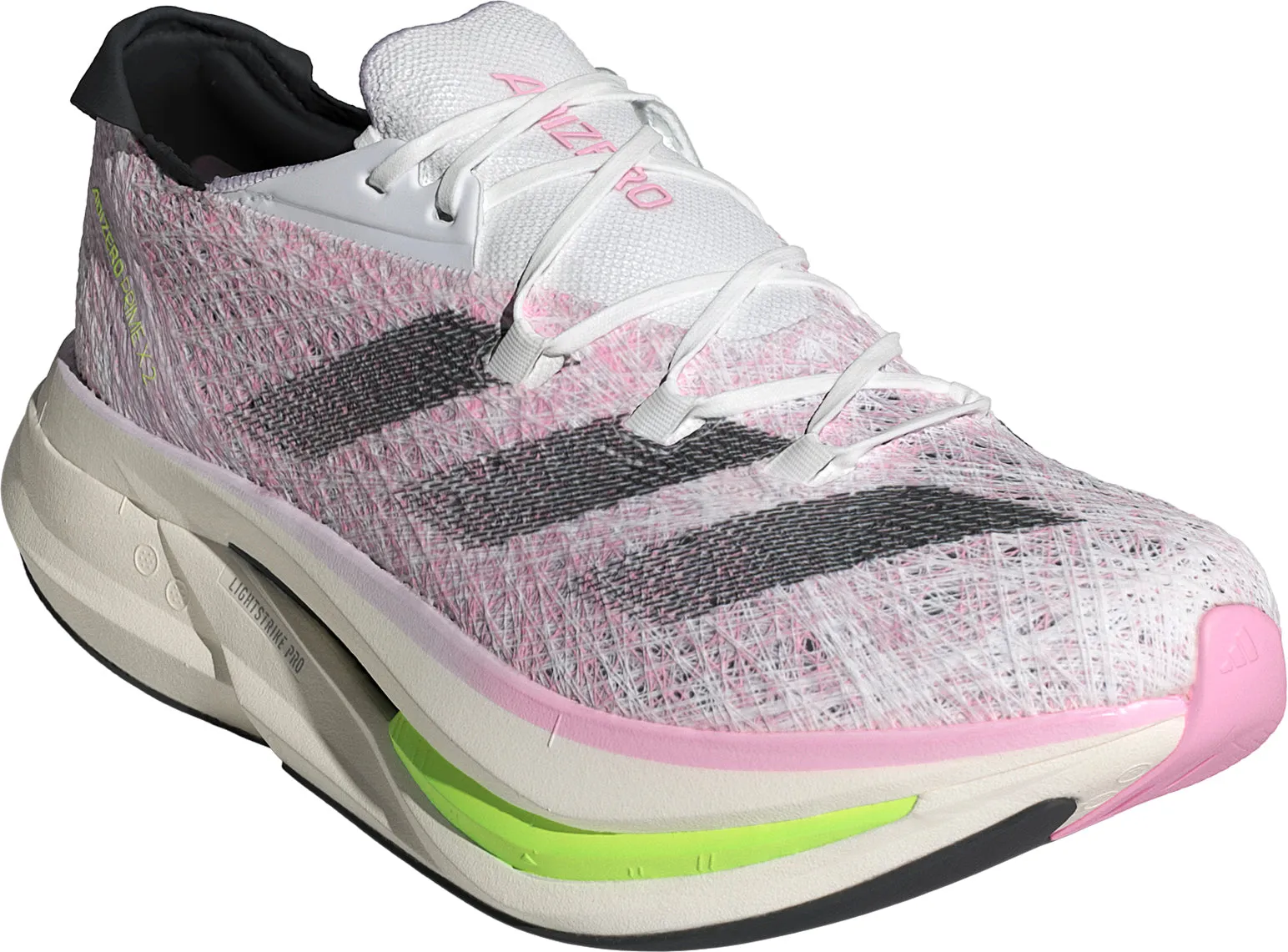 adidas Adizero Prime X 2.0 Strung Running Shoes - Pink