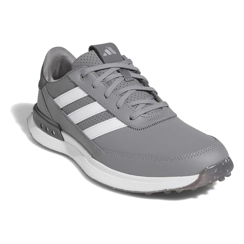 Adidas IE3320 Men's S2G Spikeless Leather 24 Golf Shoe, Grey Three/Footwear White/Grey Five 10M