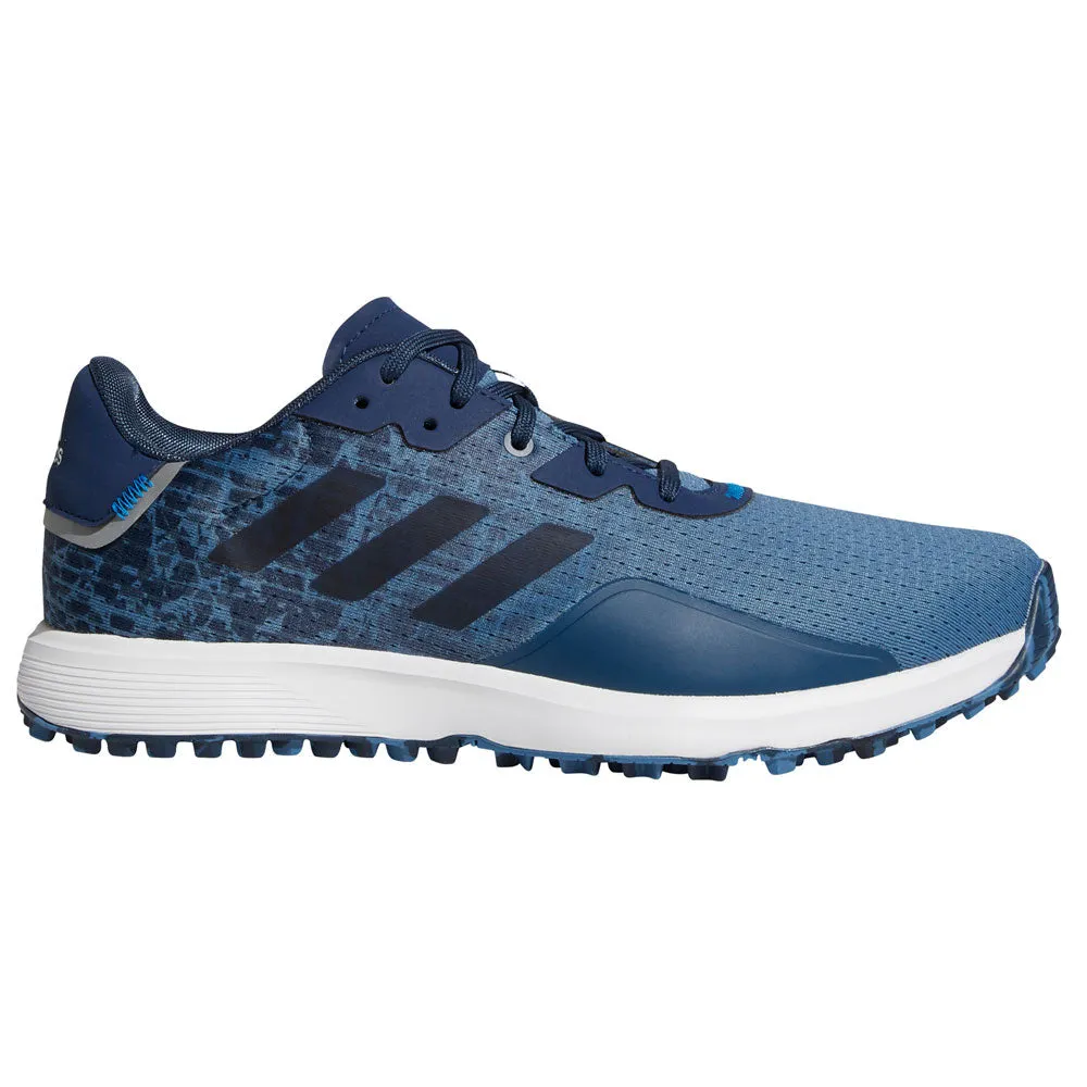 adidas Mens S2G Recycled Polyester Wide Spikeless Golf Shoes