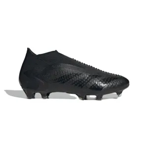 ADIDAS PREDATOR ACCURACY  FIRM GROUND SOCCER CLEATS-Core Black / Core Black / Cloud White