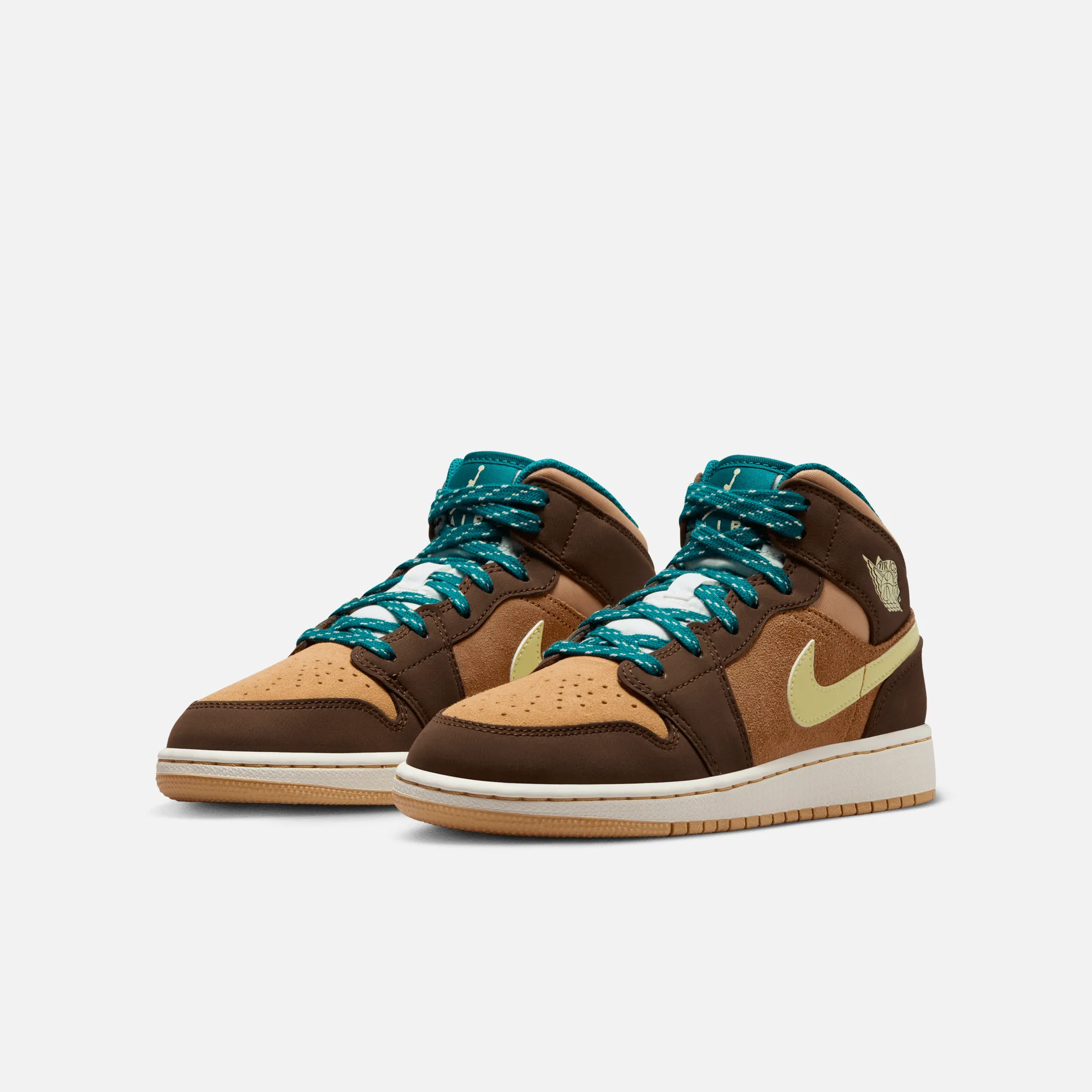 Air Jordan 1 Mid SE Cacao Wow (GS)