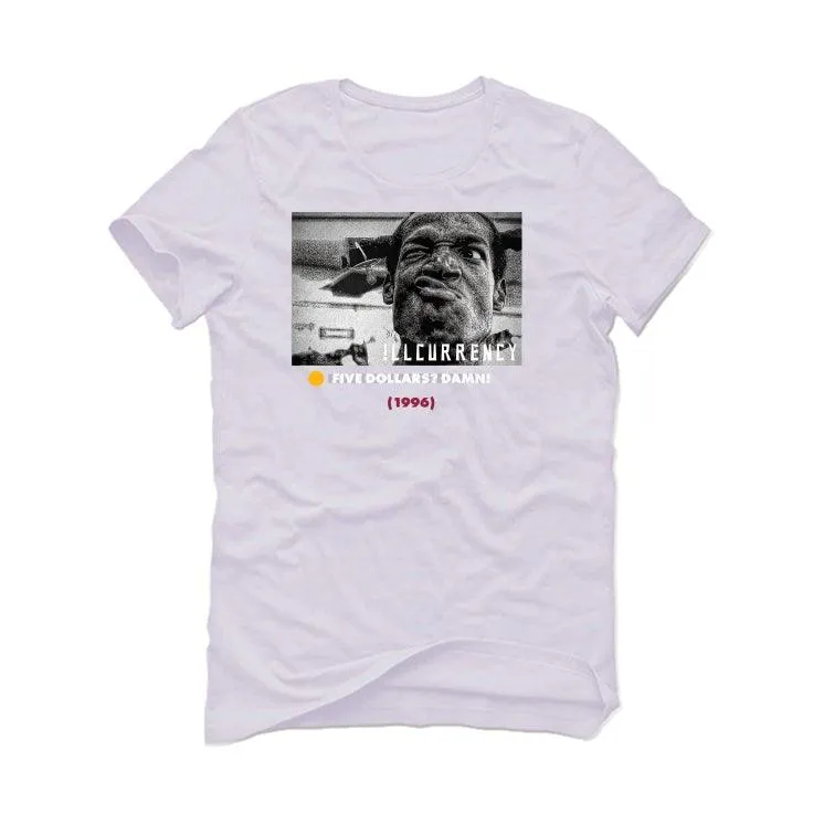 Air Jordan 3 “Cardinal” White T-Shirt (FIVE DOLLARS)