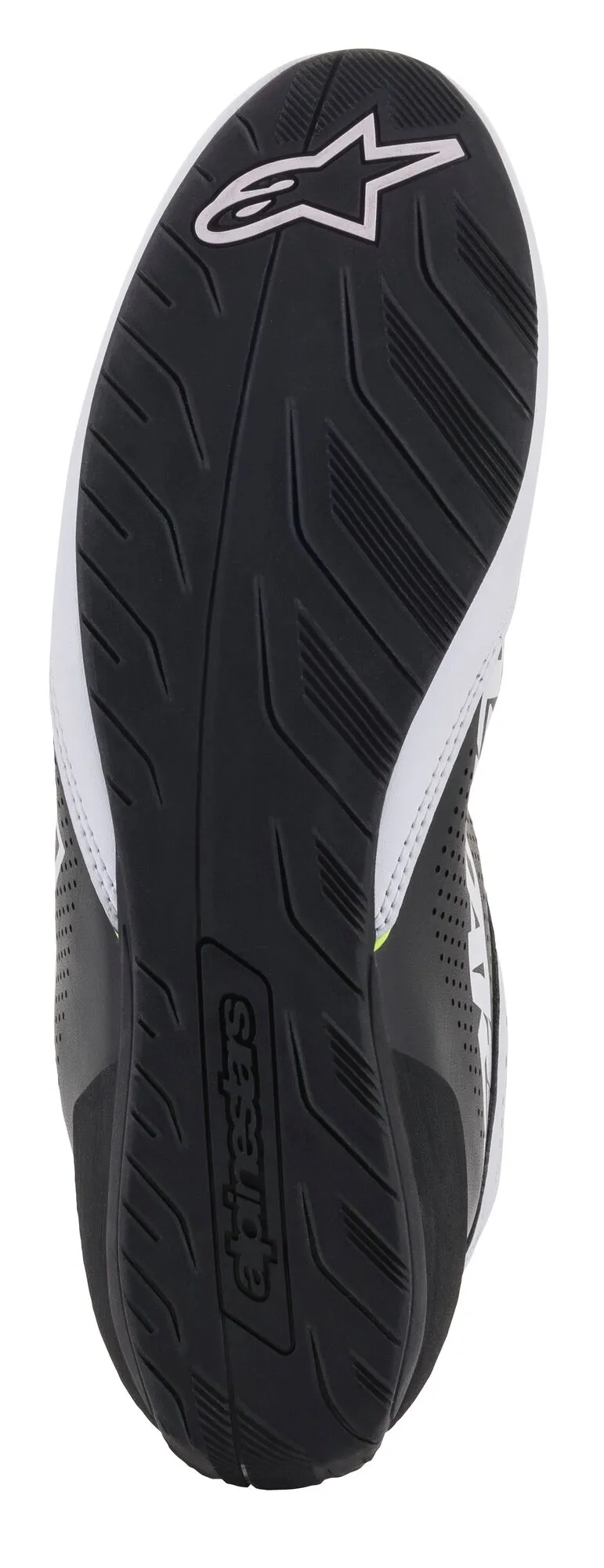 ALPINESTARS 2711521_215_13 Karting shoes TECH-1 K START V2, white/black/yellow fluo, Size 47