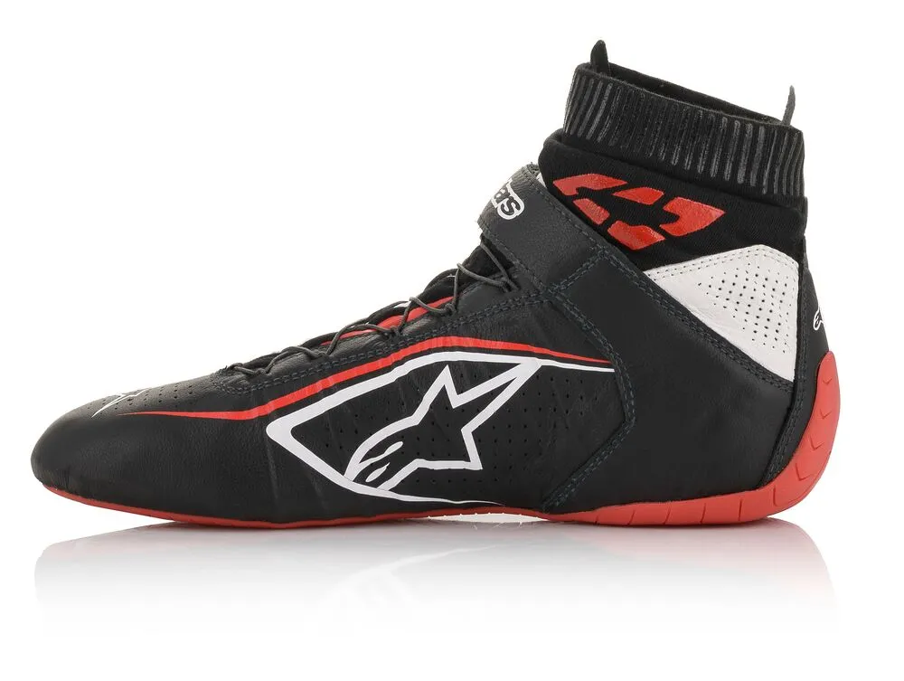 ALPINESTARS 2715020_123_5 TECH 1Z v2 Race shoes, FIA 8856-2018, black/white/red, size 37 (5)