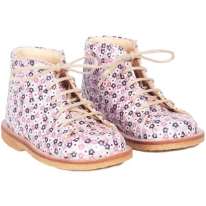 Angulus Heather Flowers Classic Beginner Print Lace-up