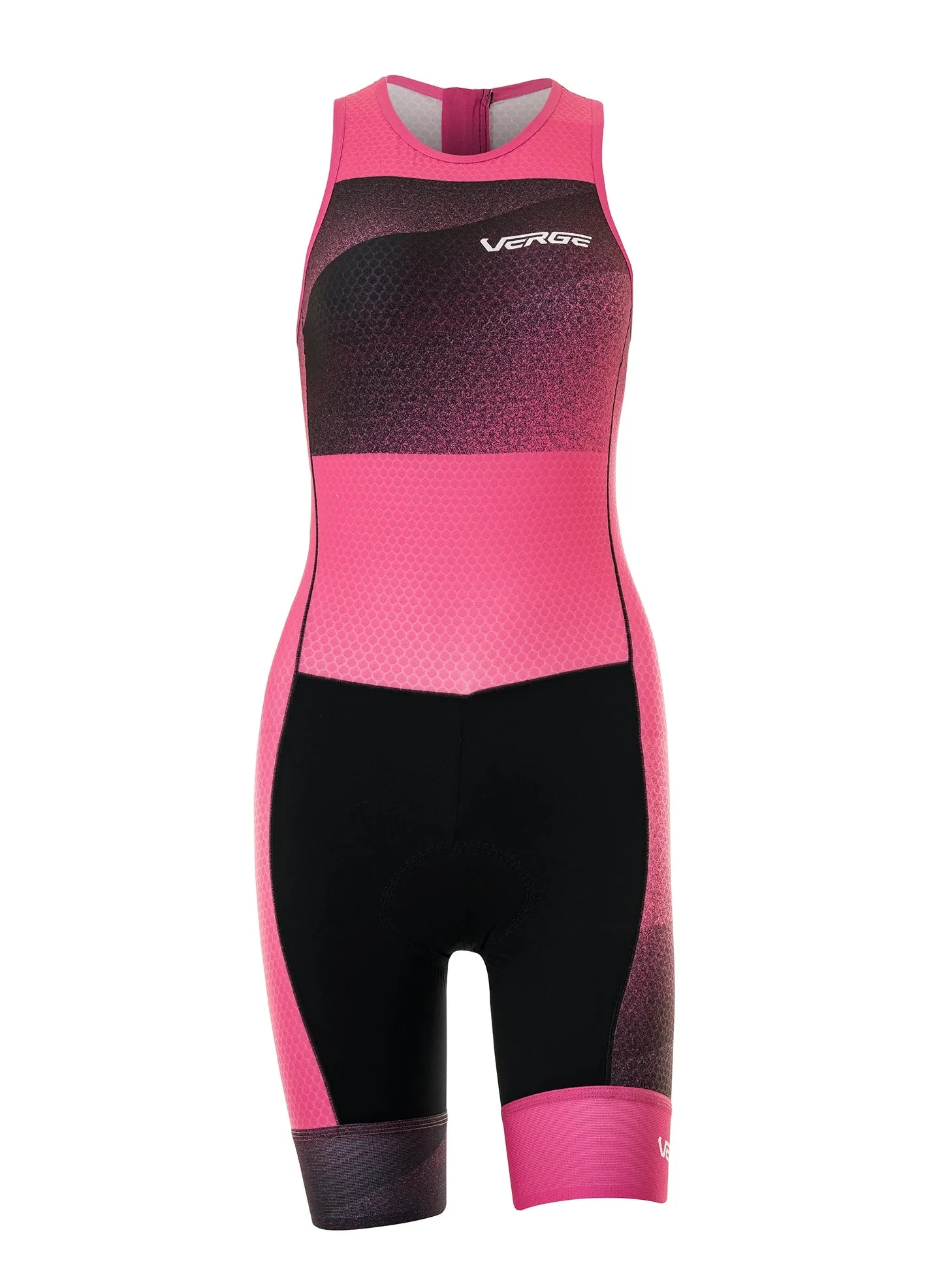 Aquario Tri Suit No Sleeve - Rear Zipper