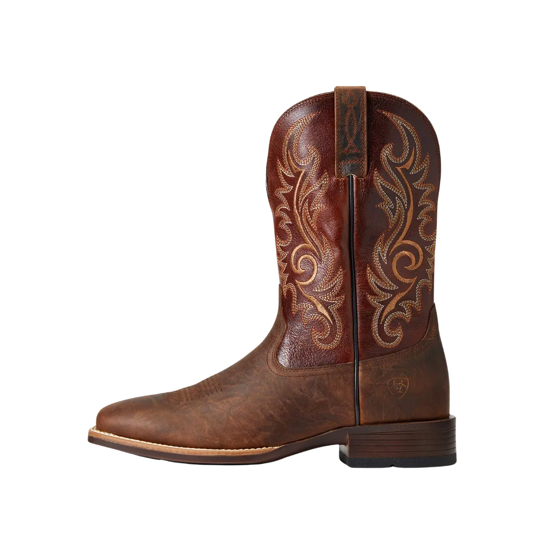 Ariat Men's Lasco Ultra Western Bar Top Brown Boots