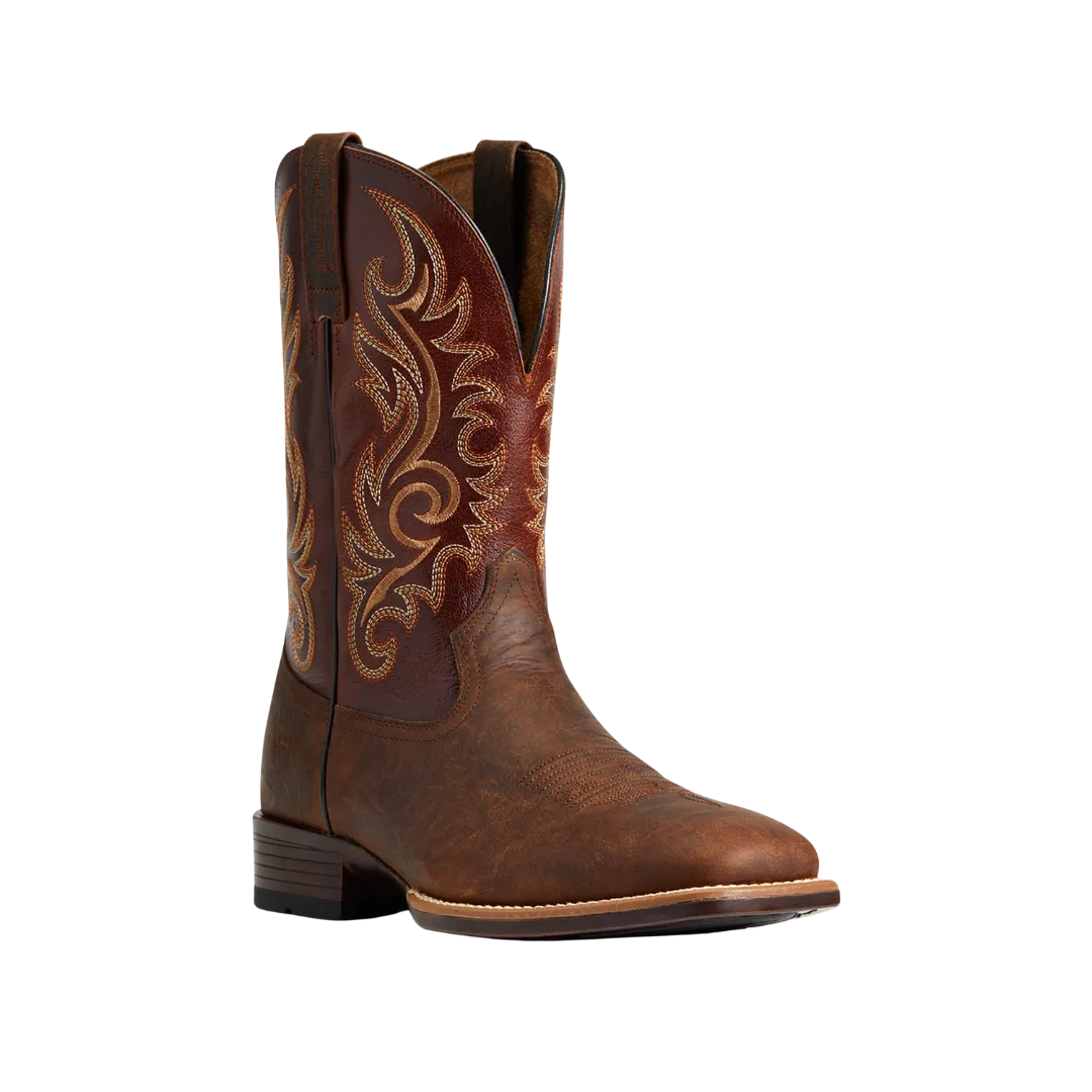 Ariat Men's Lasco Ultra Western Bar Top Brown Boots