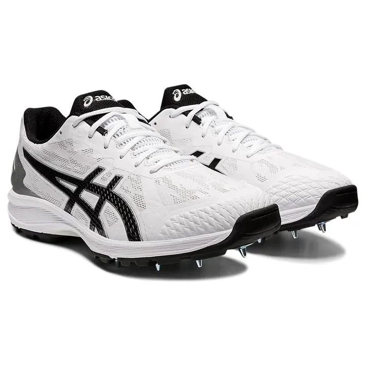 Asics Strike Rate FF Men's Cricket Shoes - White/Black