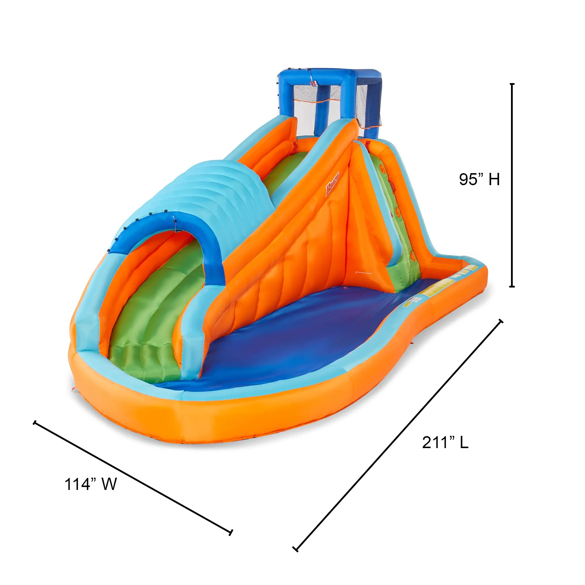 Banzai Surf Rider Inflatable Backyard Water Park (Open Box)