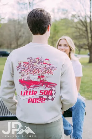 Beta Sig Little 500 Crewneck