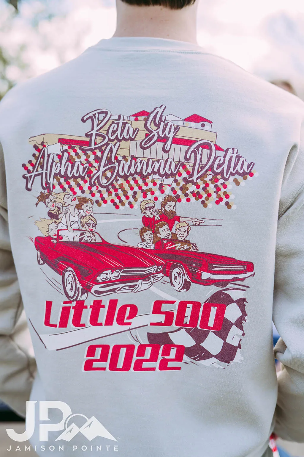 Beta Sig Little 500 Crewneck