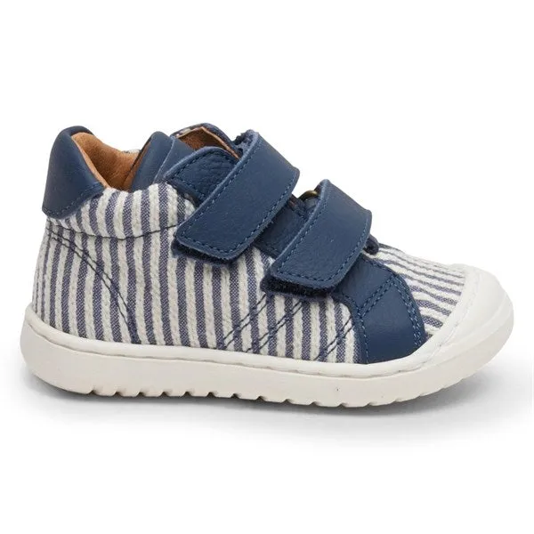 Bisgaard Thor V First Step Shoes Jeans Stripes