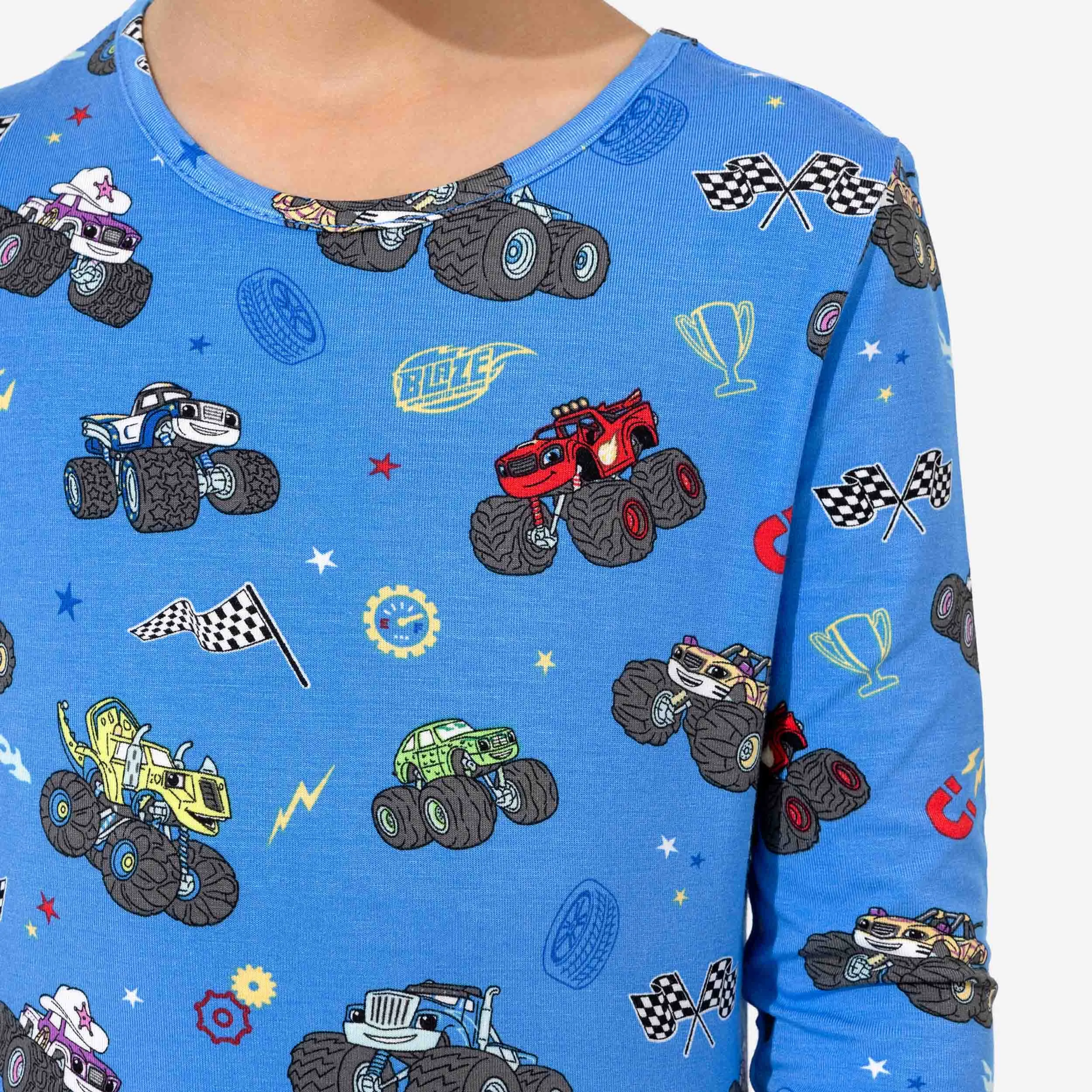 Blaze and the Monster Machines Bamboo Kids Pajamas