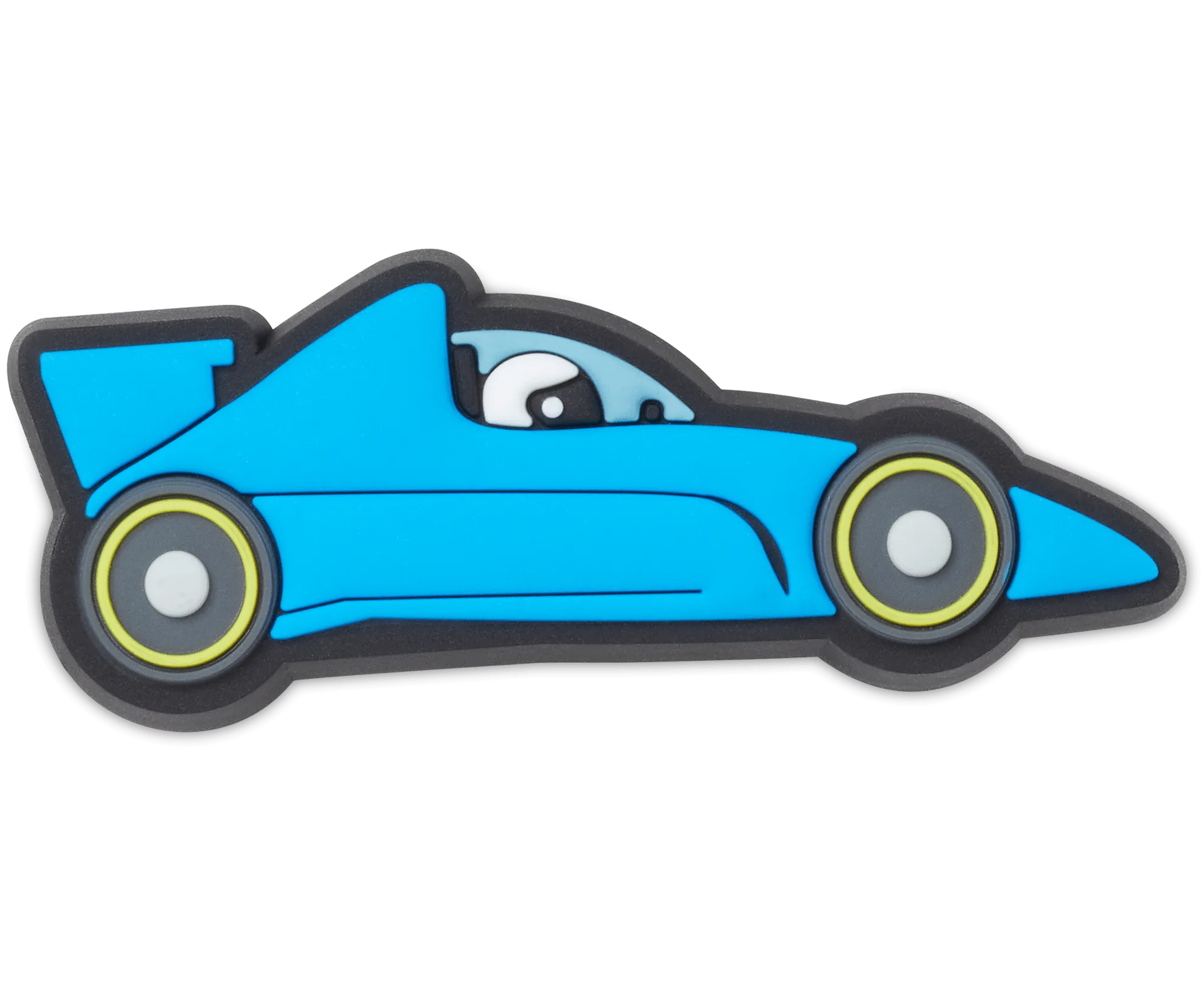 Blue Race Car