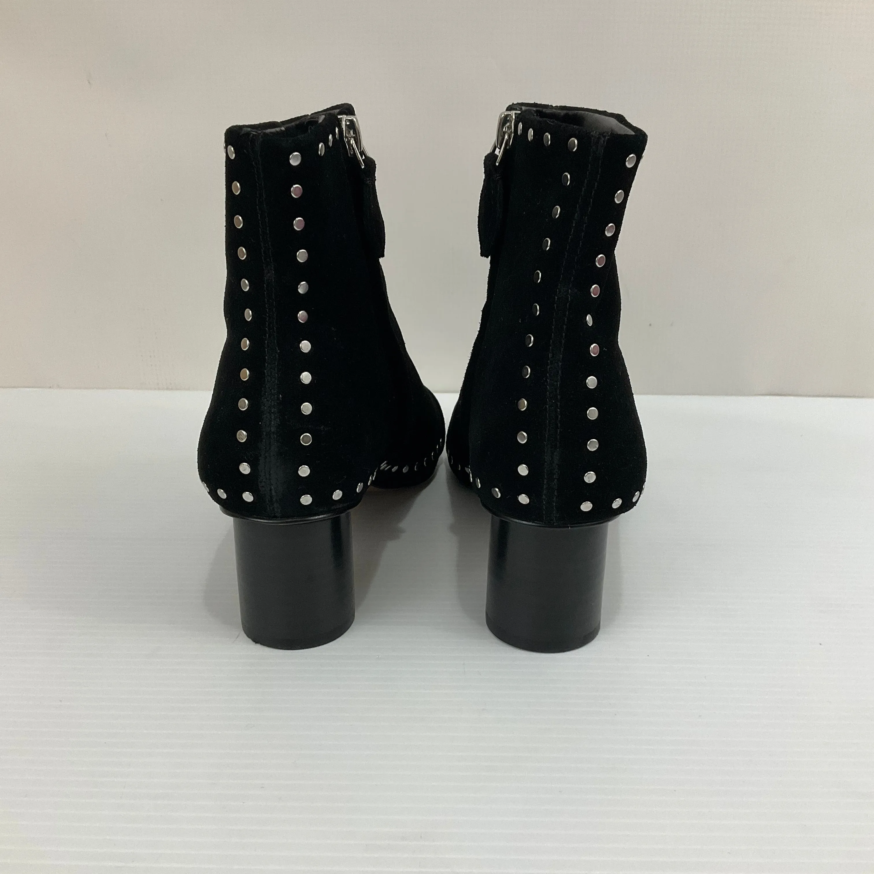 Boots Mid-calf Heels By Rebecca Minkoff In Black, Size: 8