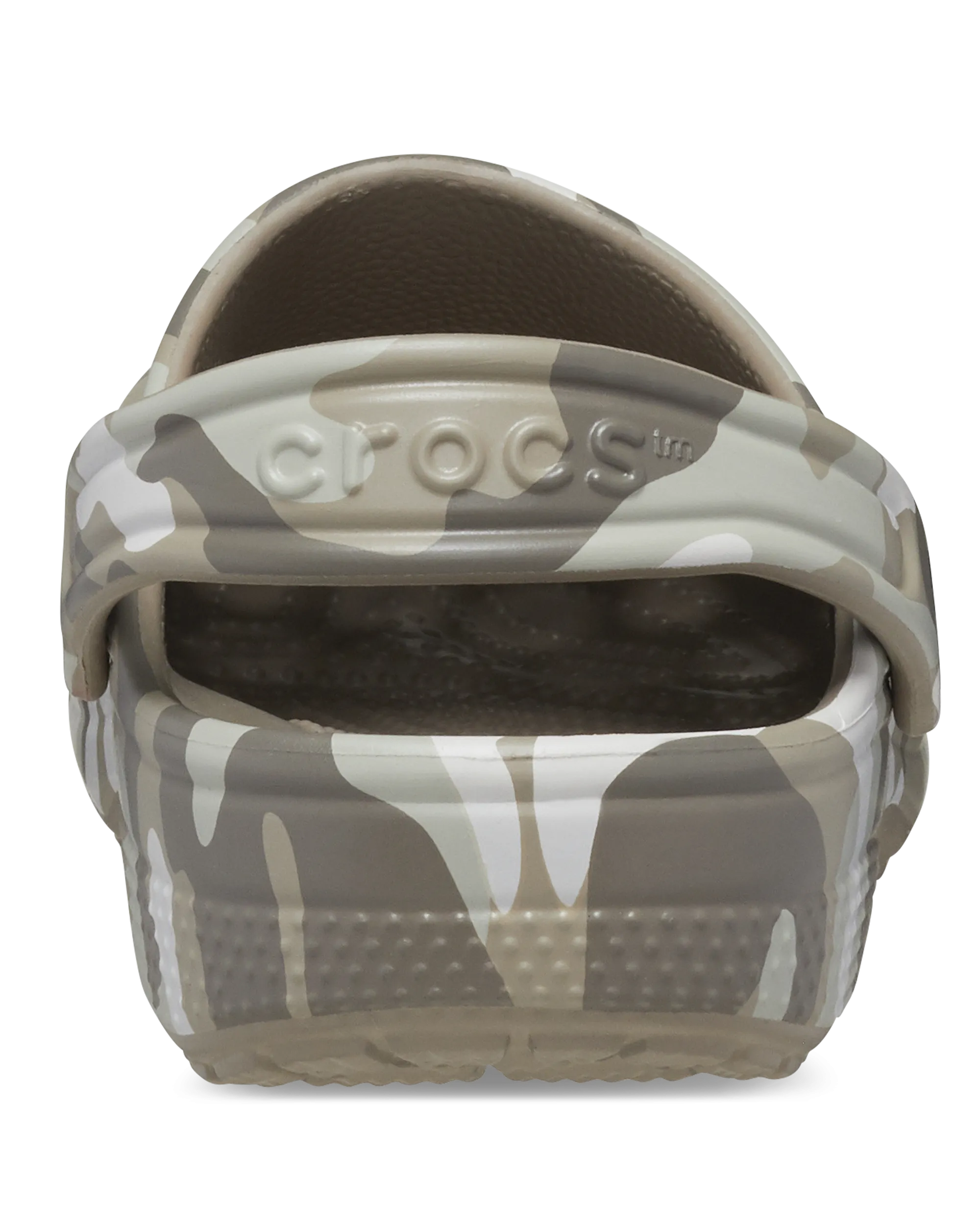 Boys Classic Camo Clog in Mushroom