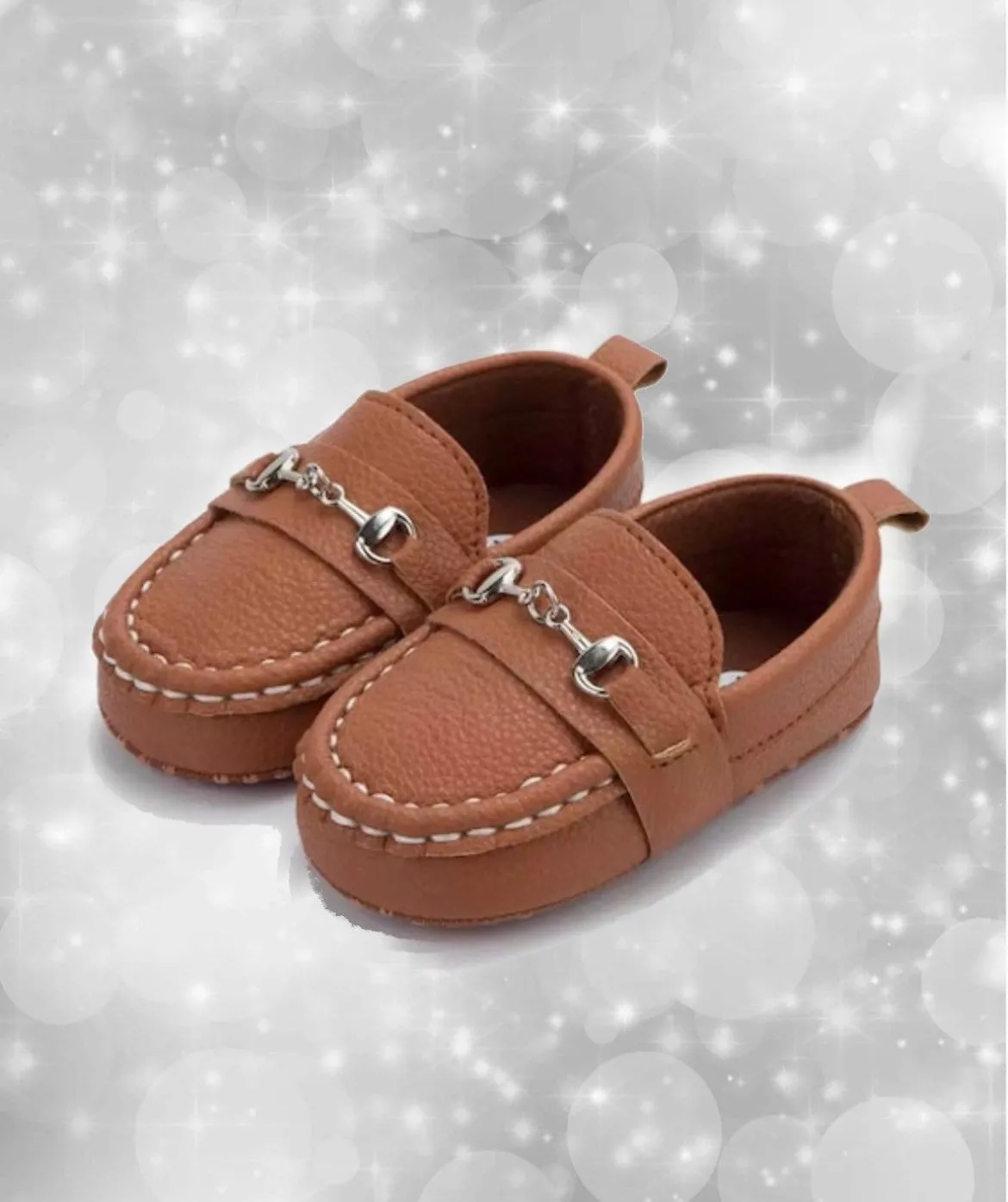 Boys Moccasin Loafers -  White