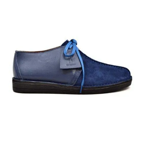 British Walkers Kingston Desert Trek Men's Blue Leather and Suede