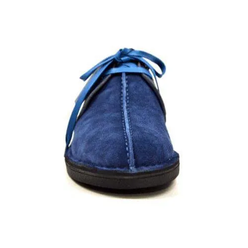 British Walkers Kingston Desert Trek Men's Blue Leather and Suede