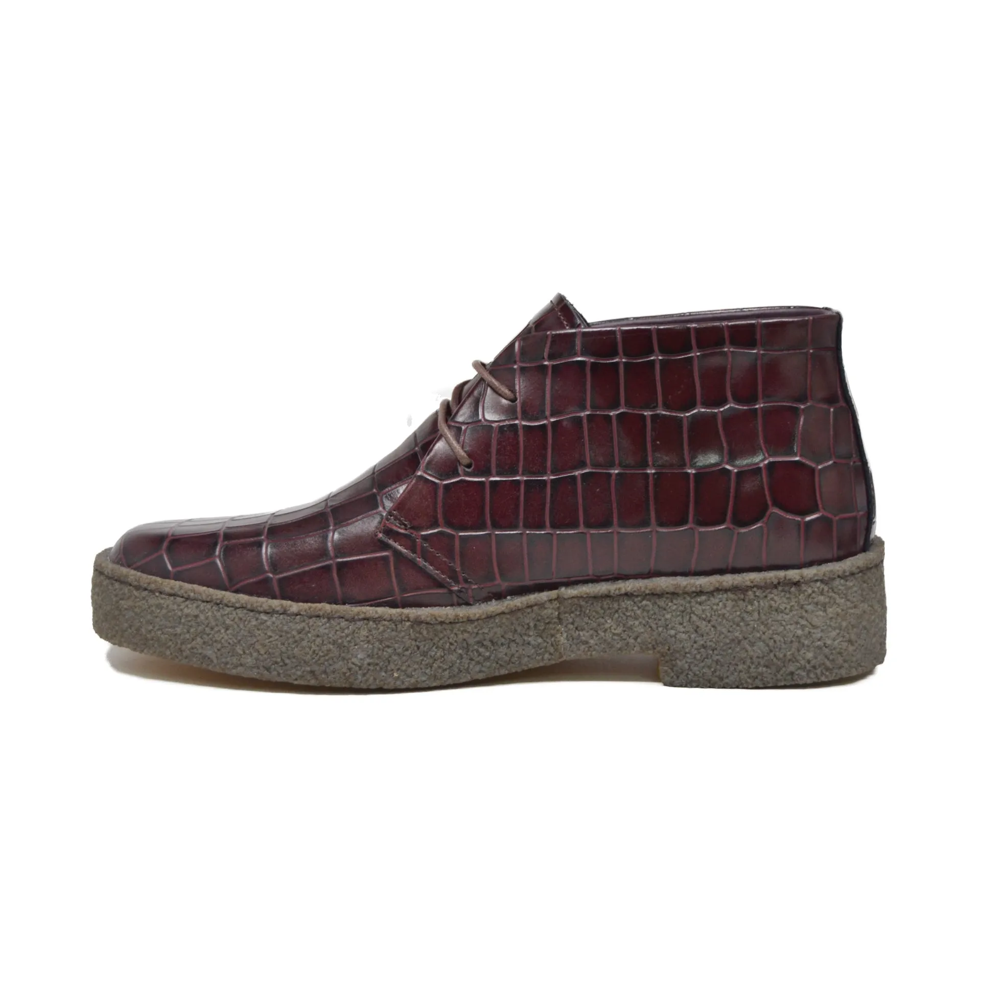 British Walkers Playboy Original Croc Print Men's Limited Edition Crocodile Leather