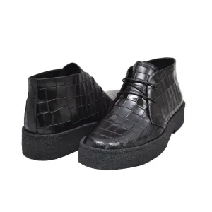 British Walkers Playboy Original Croc Print Men's Limited Edition Crocodile Leather