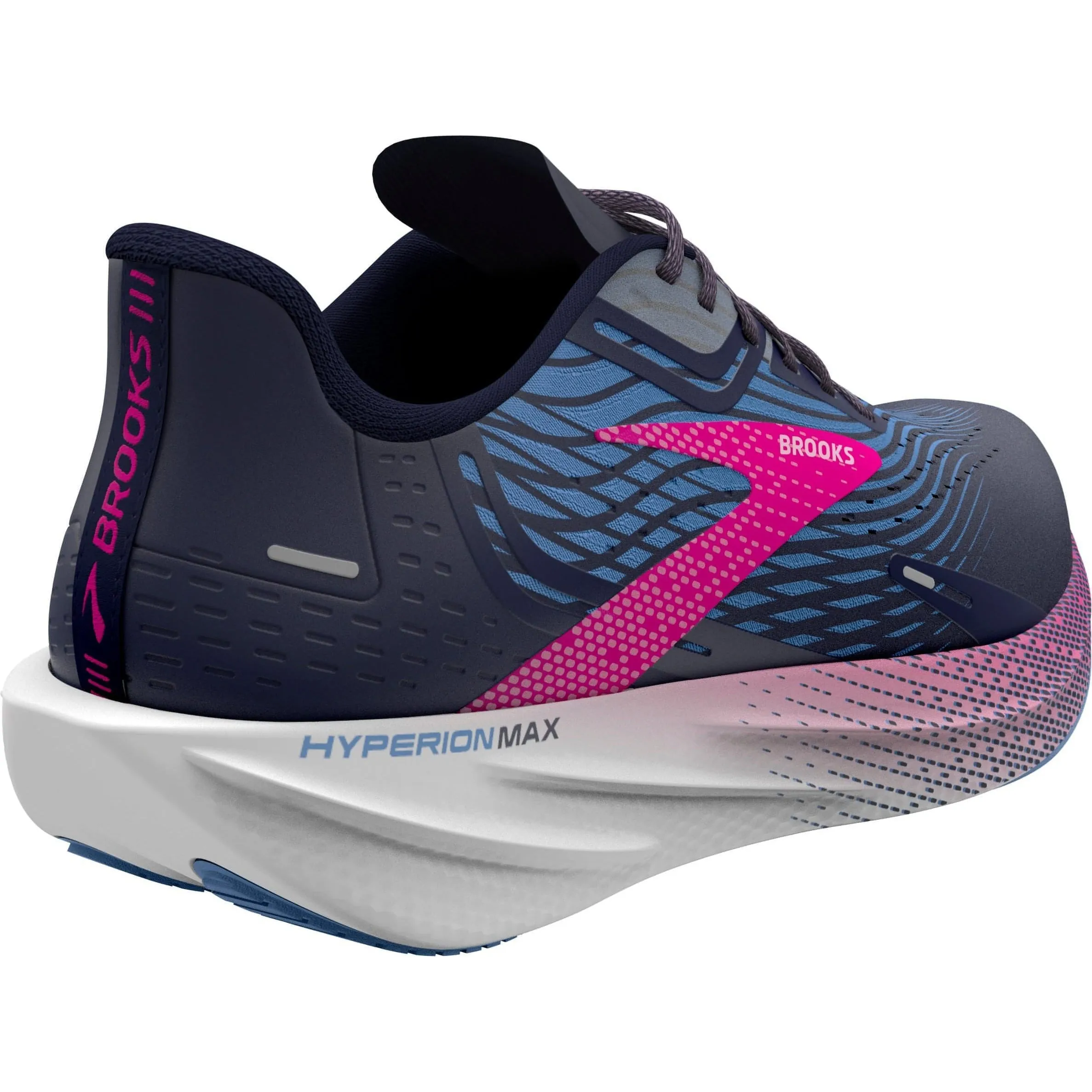 Brooks Hyperion Max Womens Running Shoes - Navy