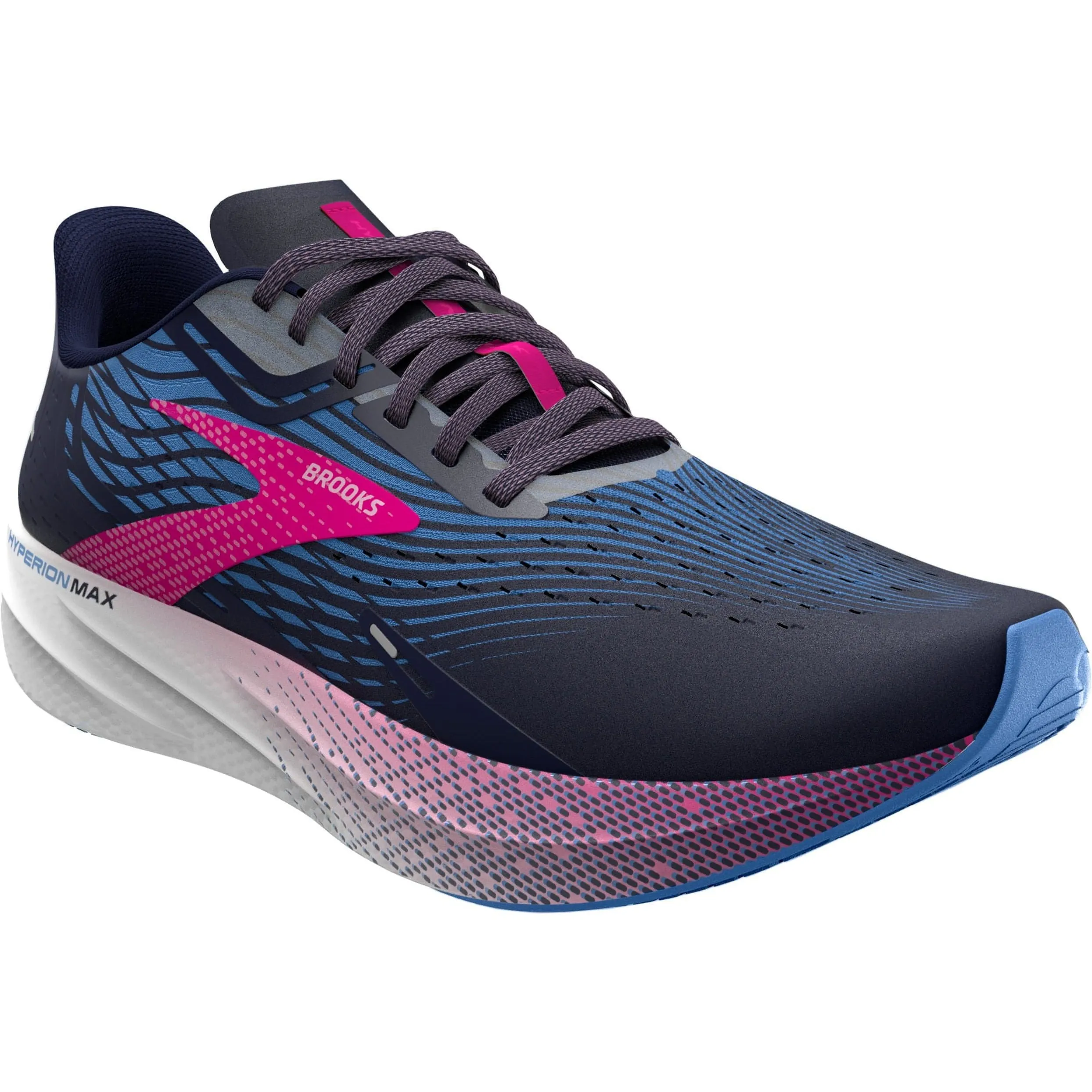 Brooks Hyperion Max Womens Running Shoes - Navy