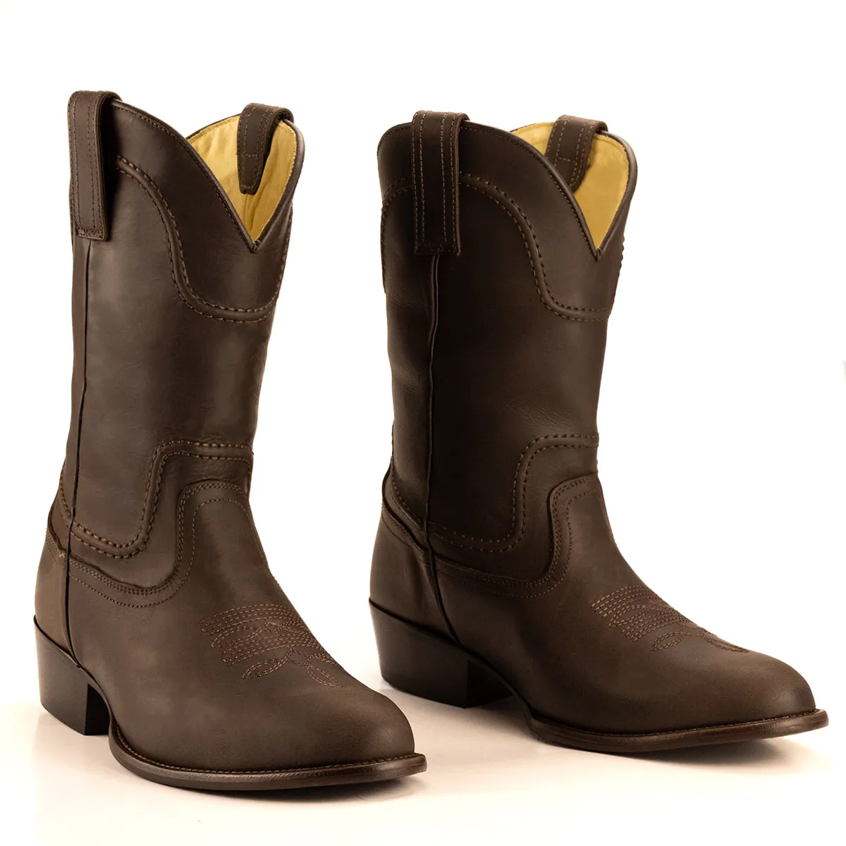 Brunello's The Walker Boot in Espresso