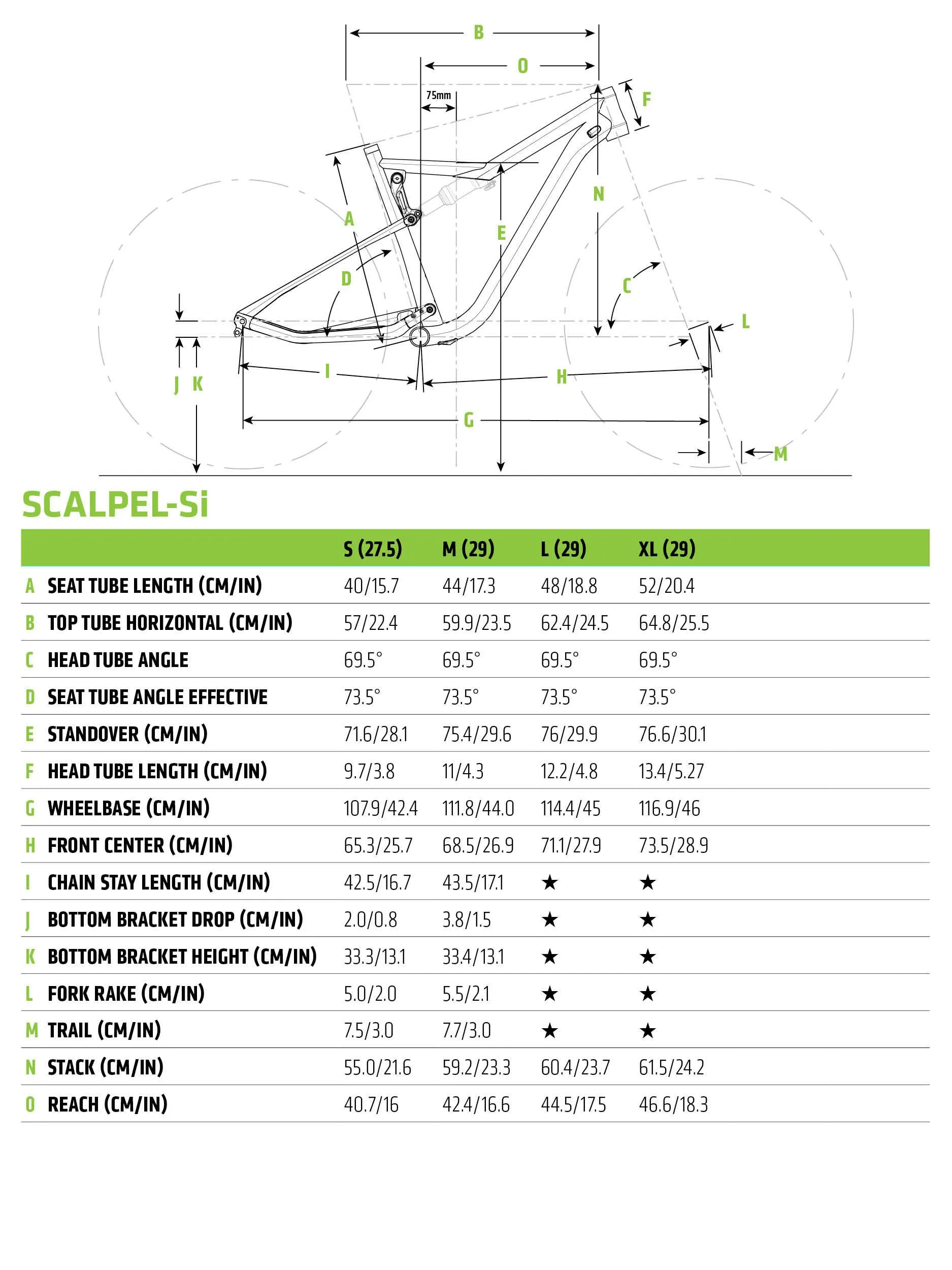 Cannondale Scalpel-Si 5 Mountain Bike 2019