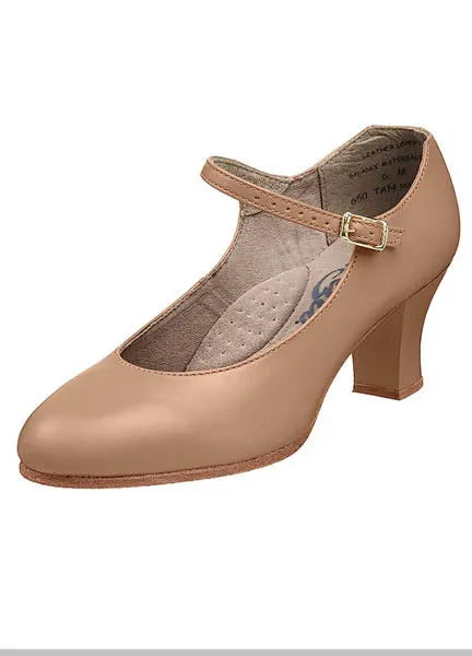 Capezio 650 Women's Student Footlight 2" Heel Character Shoe