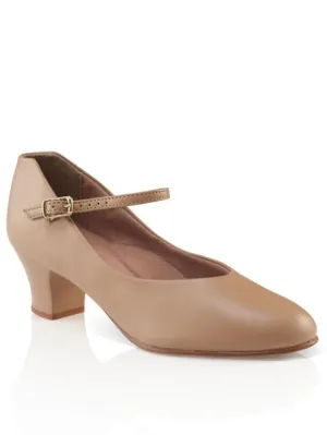 CAPEZIO ADULT 1.5 INCH CHARACTER SHOE (CARAMEL)