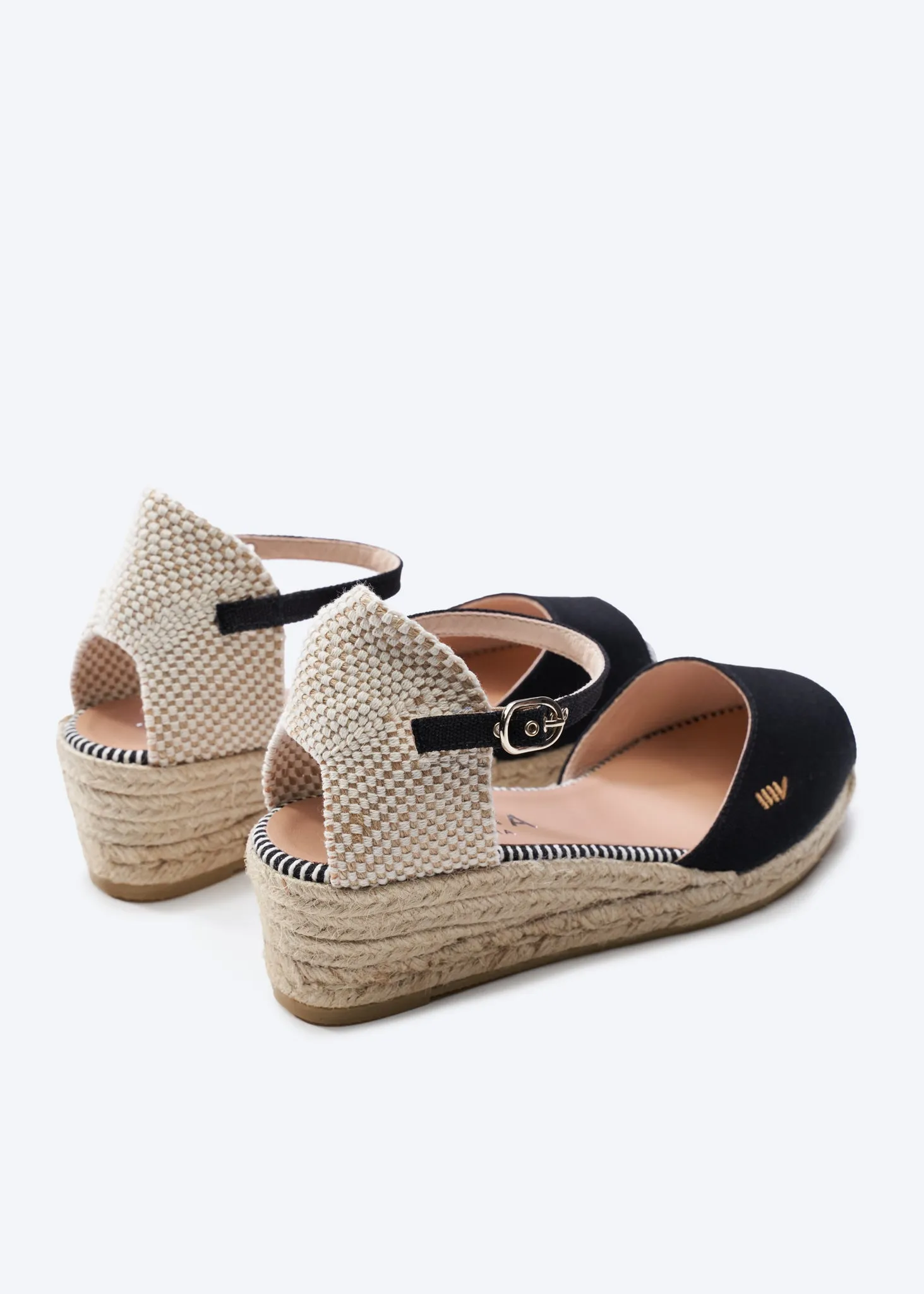 Cavall Canvas Espadrille Sandal Wedges