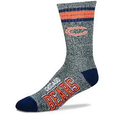 Chicago Bears Socks Long Marbled Performance