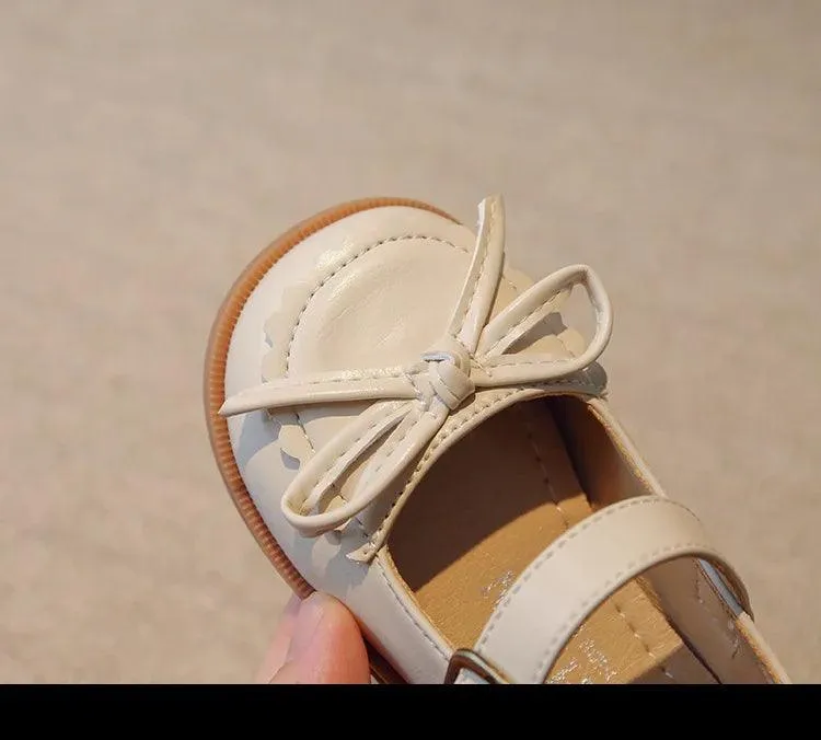 Children's Casual Shoes with Lace Bow - Simple Loafers - TSS317