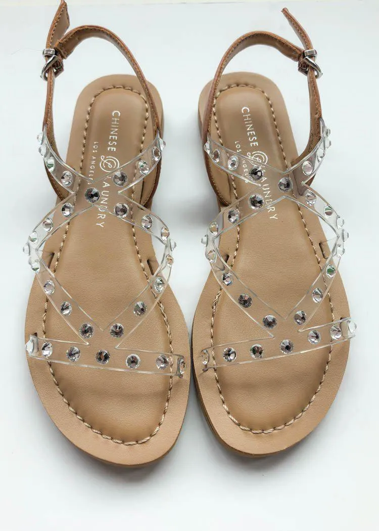 Chinese Laundry Candi Clear Strappy Sandal