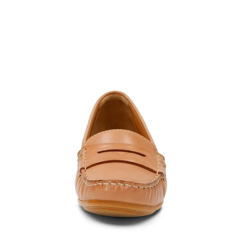 Clarks Womens WOMENS Doraville Nest Tan Leather Shoes