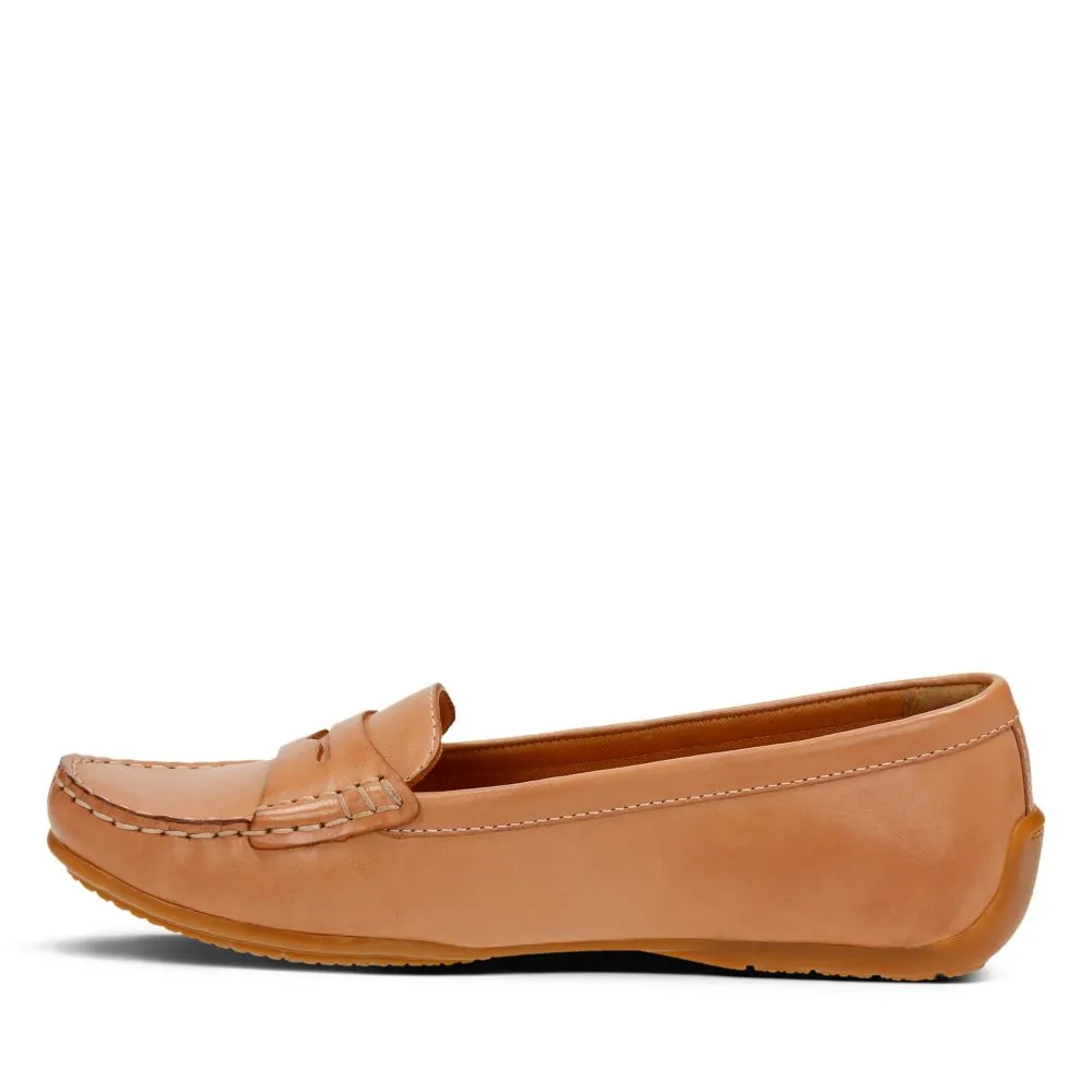 Clarks Womens WOMENS Doraville Nest Tan Leather Shoes