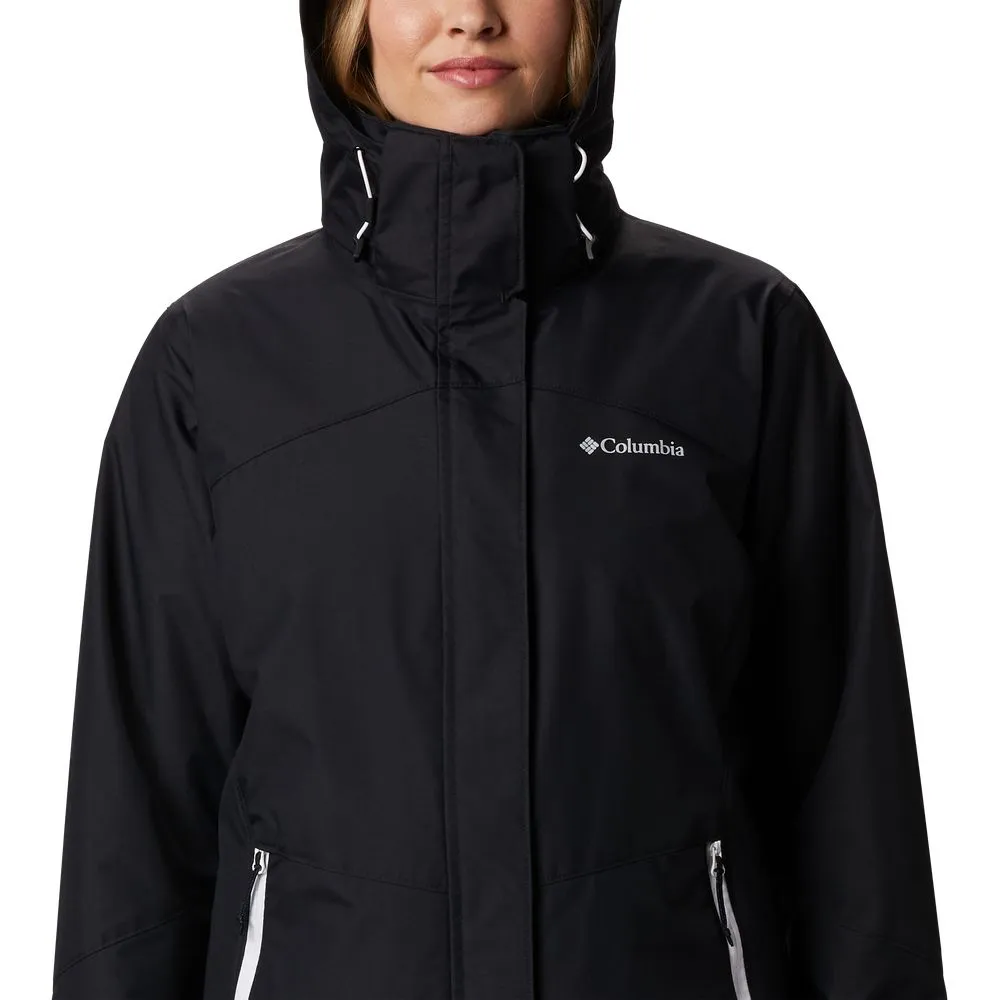 Columbia 1799243 Women's Bugaboo II Fleece Interchange Jacket, Black, 2X