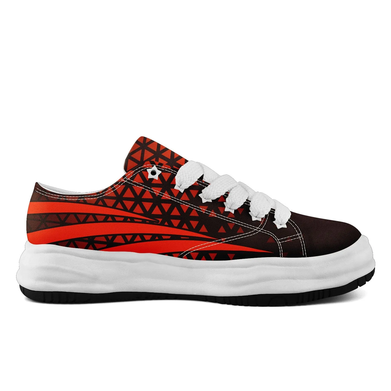 Custom Black Orange Ohio Shoes Personalized Sneaker FN038-D023003-8 Custom Online